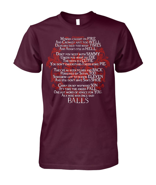 Momma Caught on Fire - Apparel