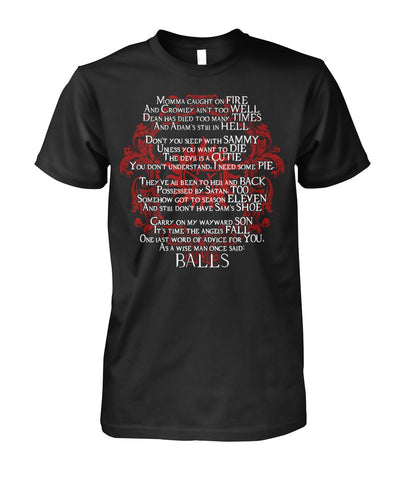 Momma Caught on Fire - Apparel
