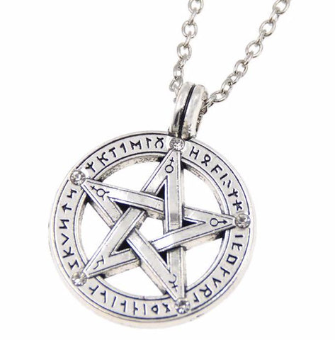 Supernatural Silver Tibetan Necklace (Free Shipping)