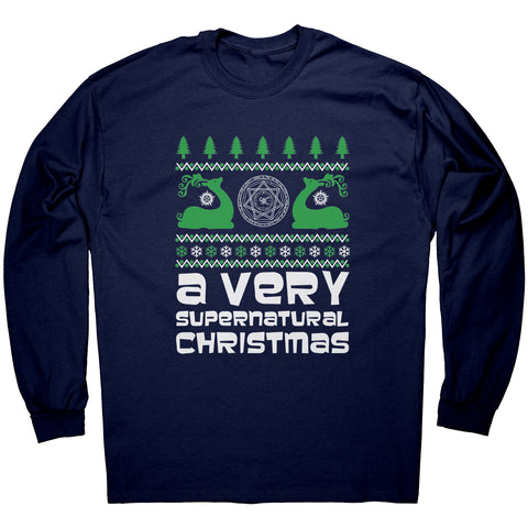 Supernatural UGLY Christmas Sweater