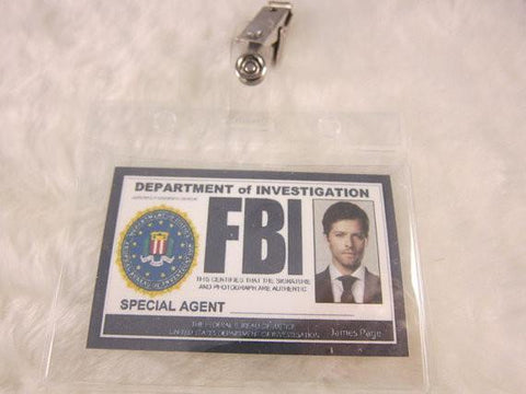 Supernatural Inspired FBI Badge - Castiel - Badge - Supernatural-Sickness