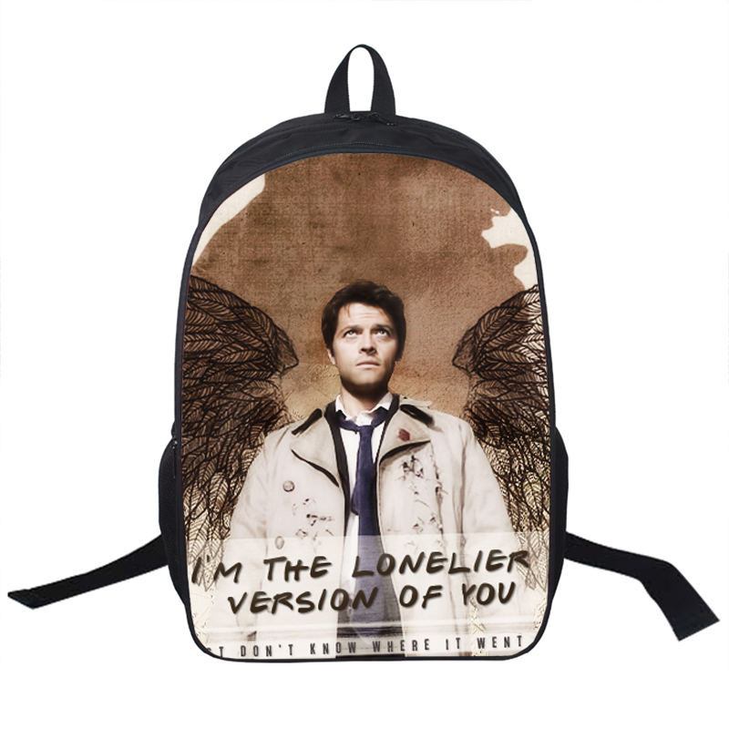 Supernatural Castiel Backpack Bag – Supernatural-Sickness