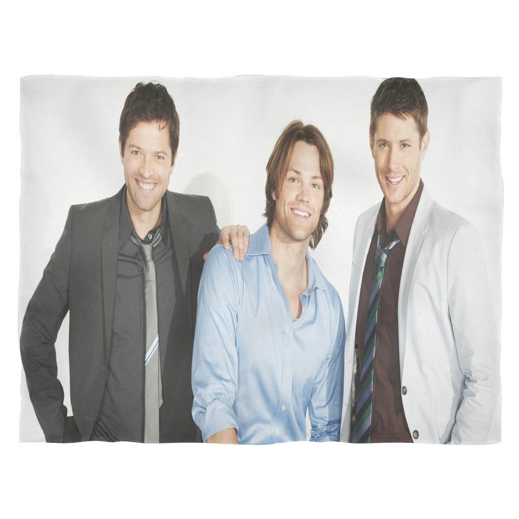 Sam Dean Cas Blanket Supernatural Sickness