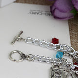Supernatural Silvertone Metal Charm Bracelet - Bracelet - Supernatural-Sickness - 3