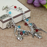 Supernatural Silvertone Metal Charm Bracelet - Bracelet - Supernatural-Sickness - 4