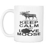 Keep Calm And Love Moose Mug - Drinkware - Supernatural-Sickness - 2