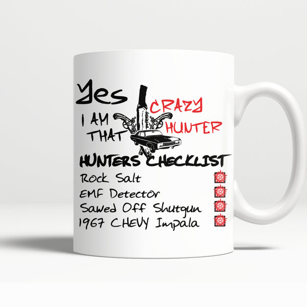 Crazy Hunter - Mug - Drinkwear - Supernatural-Sickness - 5