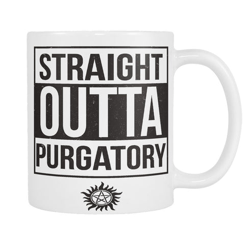 Straight Outta Purgatory - Mug - Drinkwear - Supernatural-Sickness - 1