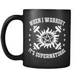 When I Workout - Mug - Drinkwear - Supernatural-Sickness - 2