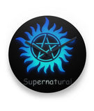 Supernatural Anti Possession Wall Clock 11" Round Wall Clock