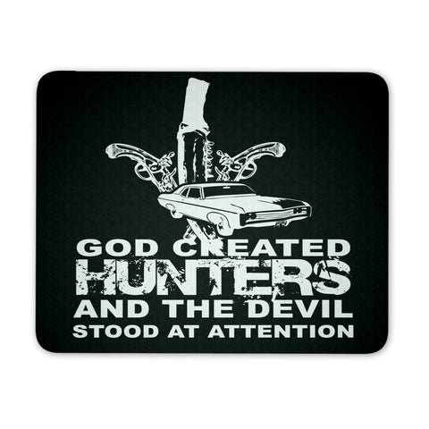 God created Hunters - Mousepad - Mousepads - Supernatural-Sickness