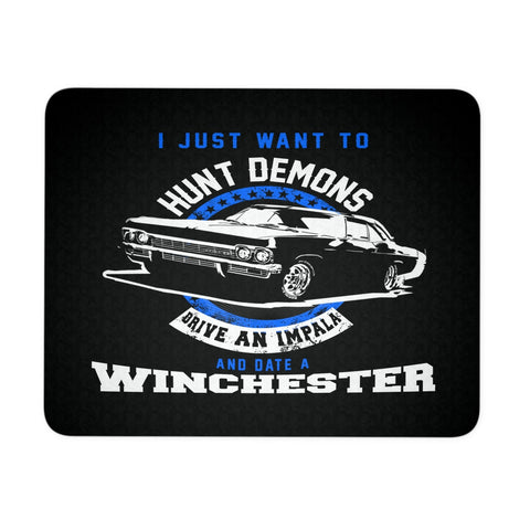 Hunt Demons - Mousepad - Mousepads - Supernatural-Sickness - 1