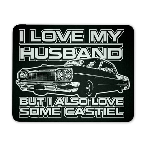 I Also Love Some Castiel - Mousepad - Mousepads - Supernatural-Sickness