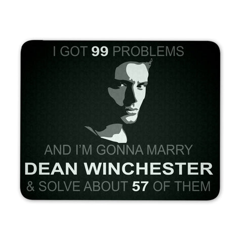 Im Gonna Marry Dean - Mousepad - Mousepads - Supernatural-Sickness