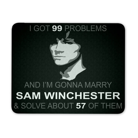 Im Gonna Marry Sam - Mousepad - Mousepads - Supernatural-Sickness