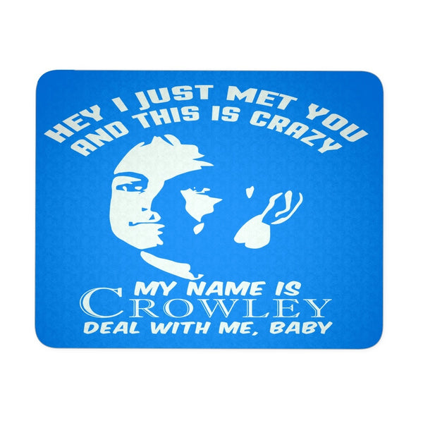 My Name Is Crowley - Mousepad - Mousepads - Supernatural-Sickness - 2