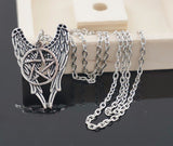 Angel Wings Pentagram Pendant Necklace (Free Shipping) - Necklace - Supernatural-Sickness - 3