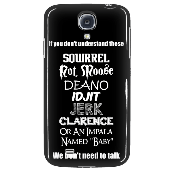 If You Dont Understand These - Phonecover - Phone Cases - Supernatural-Sickness - 3