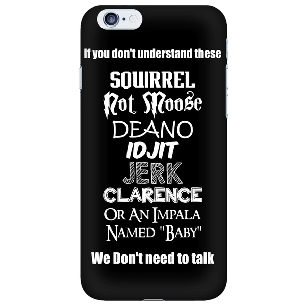 If You Dont Understand These - Phonecover - Phone Cases - Supernatural-Sickness - 6
