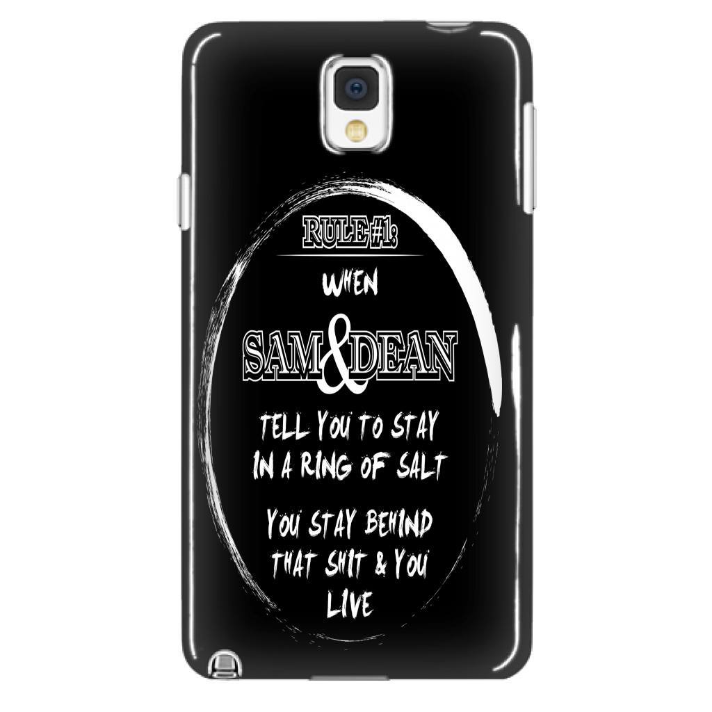 Supernatural Cases - Impala Nights- Sam and Dean Samsung Galaxy Soft Case  RB2409