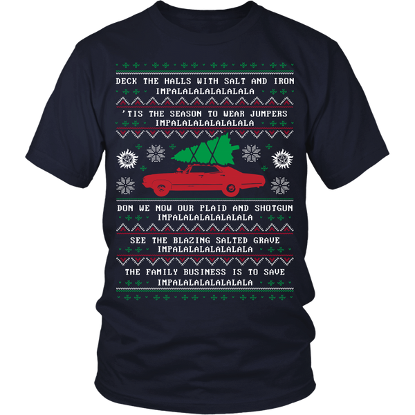 Supernatural UGLY Christmas Sweater - T-shirt - Supernatural-Sickness - 8