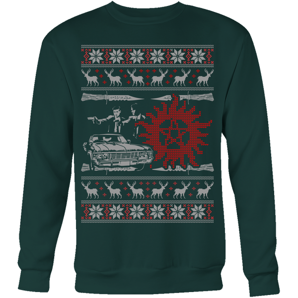 Supernatural UGLY Christmas Sweater - T-shirt - Supernatural-Sickness - 5