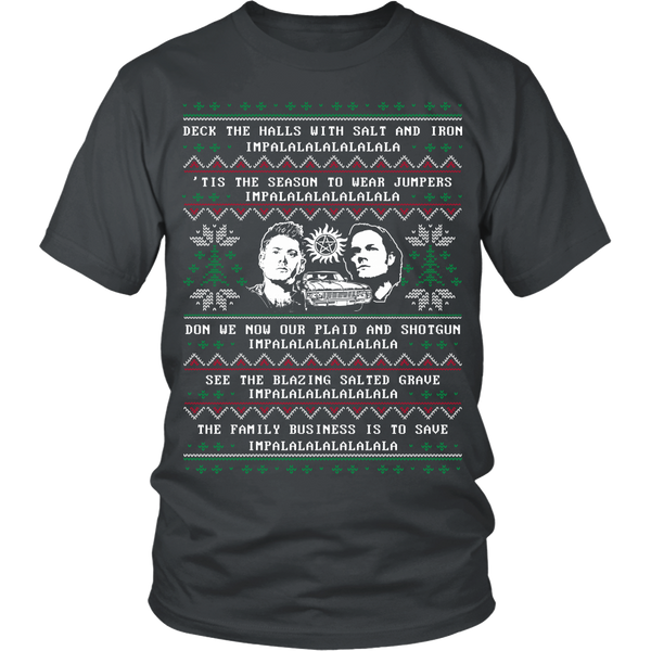 Supernatural UGLY Christmas Sweater - T-shirt - Supernatural-Sickness - 9