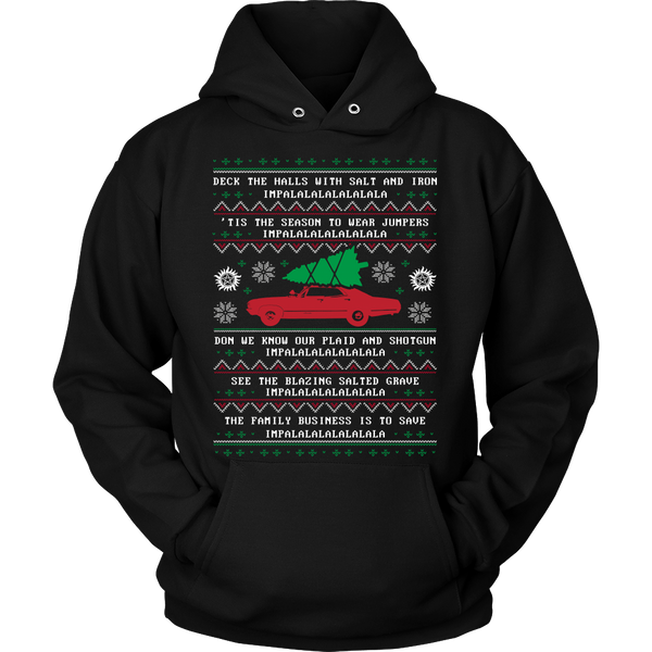 Supernatural Ugly Christmas Sweater - T-shirt - Supernatural-Sickness - 10
