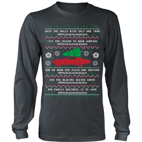 Supernatural Ugly Christmas Sweater - T-shirt - Supernatural-Sickness - 6