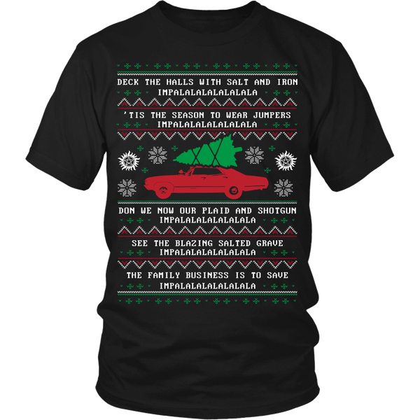 Supernatural UGLY Christmas Sweater - T-shirt - Supernatural-Sickness - 6