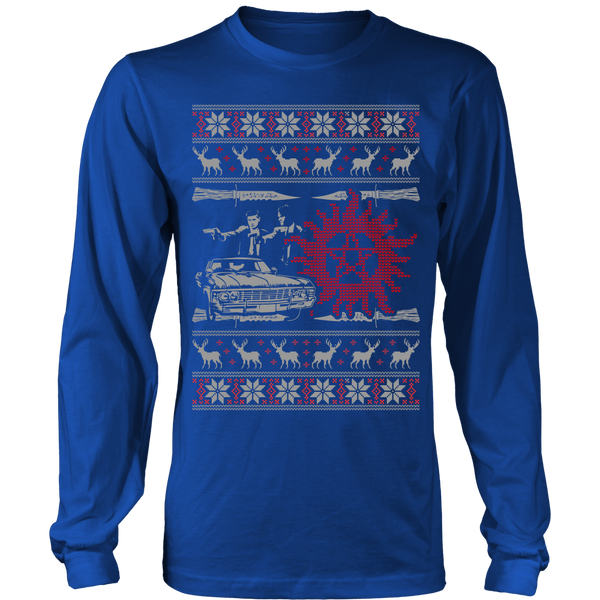 Supernatural UGLY Christmas Sweater - T-shirt - Supernatural-Sickness - 3