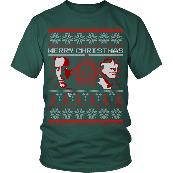 Supernatural UGLY Christmas Sweater - T-shirt - Supernatural-Sickness - 10
