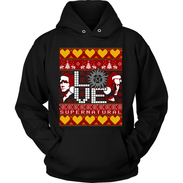 Supernatural UGLY Christmas Sweater - T-shirt - Supernatural-Sickness - 11