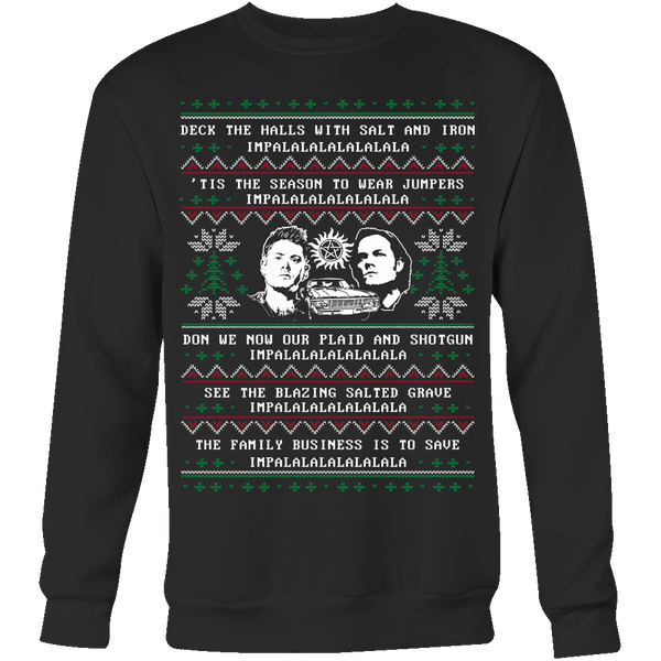 Supernatural UGLY Christmas Sweater - T-shirt - Supernatural-Sickness - 1