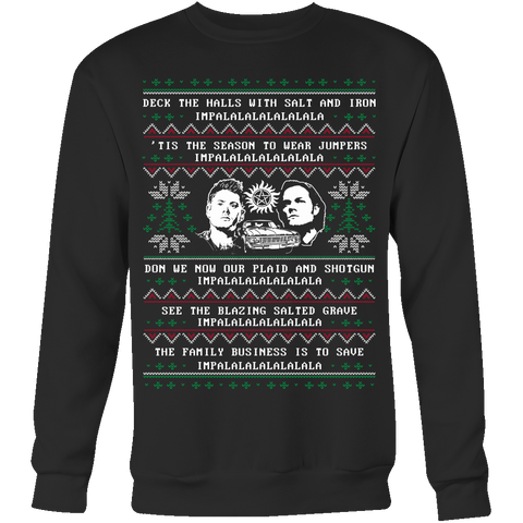 Supernatural UGLY Christmas Sweater - T-shirt - Supernatural-Sickness - 1