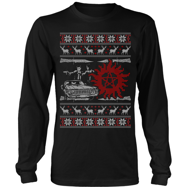 Supernatural UGLY Christmas Sweater - T-shirt - Supernatural-Sickness - 1