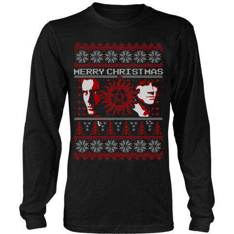 Supernatural UGLY Christmas Sweater - T-shirt - Supernatural-Sickness - 2