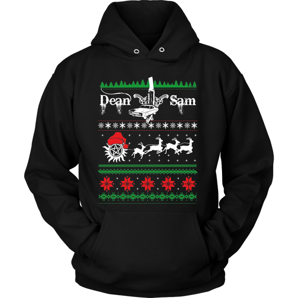 Supernatural UGLY Christmas Sweater - T-shirt - Supernatural-Sickness - 10