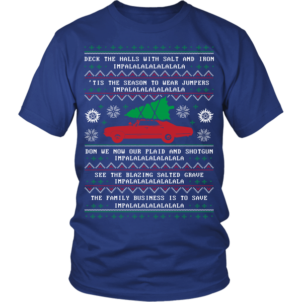Supernatural UGLY Christmas Sweater - T-shirt - Supernatural-Sickness - 7