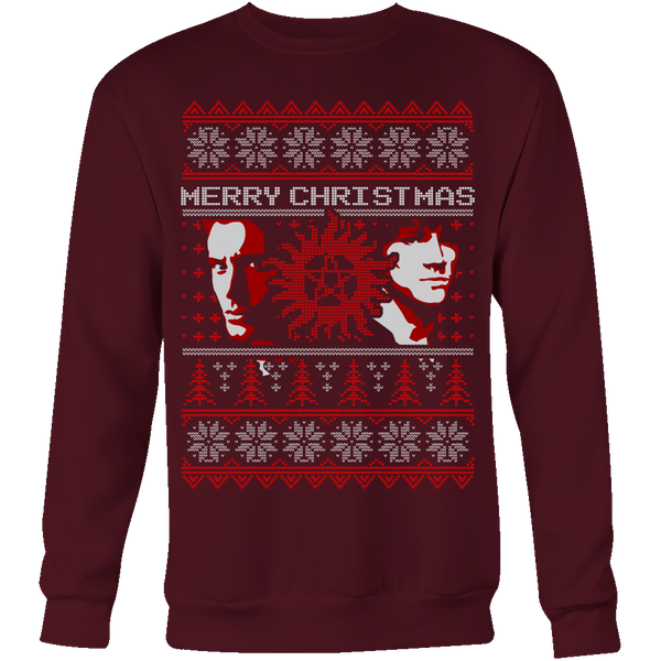 Supernatural UGLY Christmas Sweater - T-shirt - Supernatural-Sickness - 6