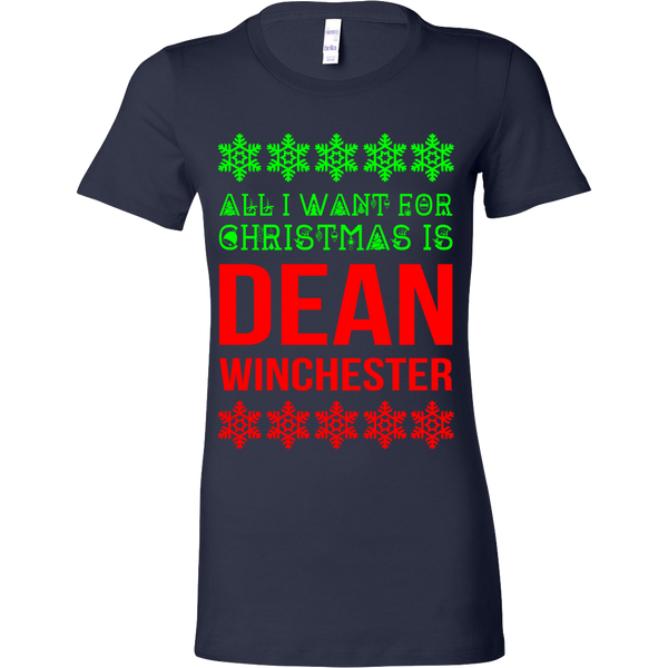 All I Want For Christmas Is Dean Winchester - Tank Top - T-shirt - Supernatural-Sickness - 8