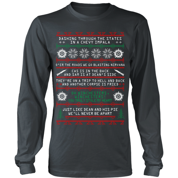 Supernatural UGLY Christmas Sweater - T-shirt - Supernatural-Sickness - 6