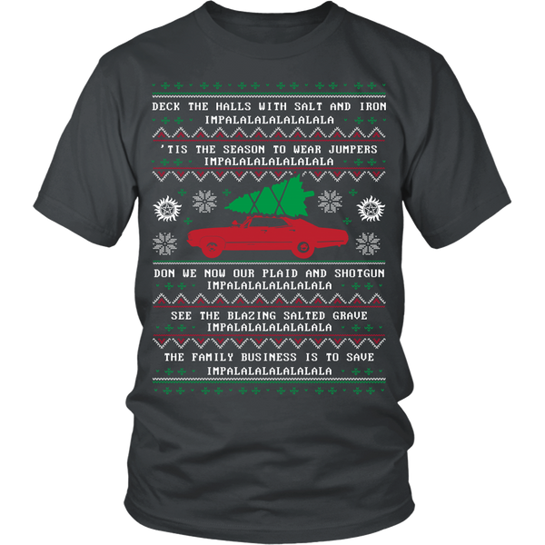 Supernatural UGLY Christmas Sweater - T-shirt - Supernatural-Sickness - 9