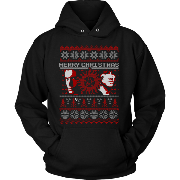 Supernatural UGLY Christmas Sweater - T-shirt - Supernatural-Sickness - 11