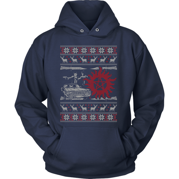 Supernatural UGLY Christmas Sweater - T-shirt - Supernatural-Sickness - 12