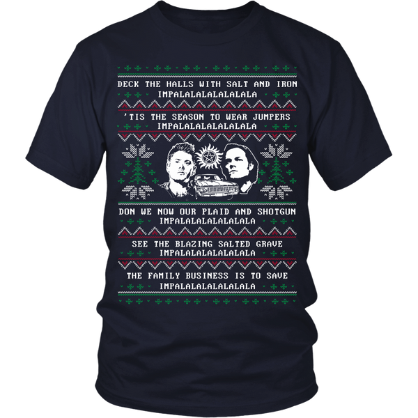 Supernatural UGLY Christmas Sweater - T-shirt - Supernatural-Sickness - 8
