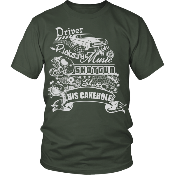 Driver Picks The Music - T-shirt - Supernatural-Sickness - 5