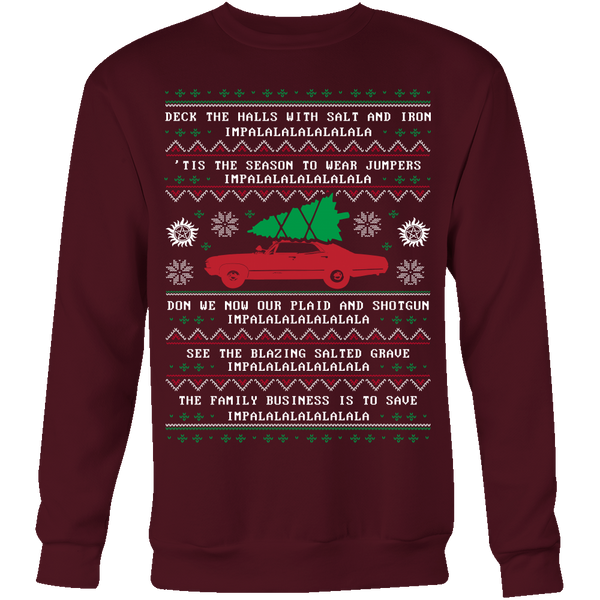 Supernatural UGLY Christmas Sweater - T-shirt - Supernatural-Sickness - 3
