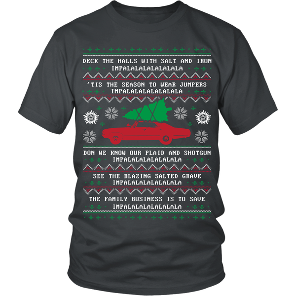 Supernatural Ugly Christmas Sweater - T-shirt - Supernatural-Sickness - 9