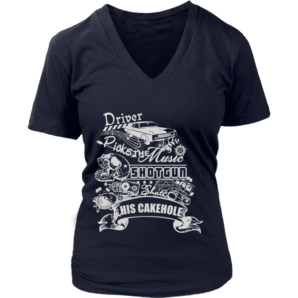 Driver Picks The Music - T-shirt - Supernatural-Sickness - 13